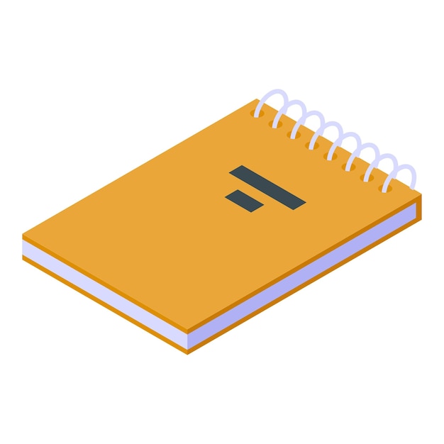 Vector notebook videobewerking pictogram isometrische vector mediaclip grafische productie