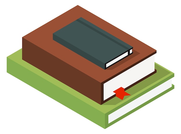 I taccuini impilano i libri e i blocchetti per appunti di diverse dimensioni si accumulano