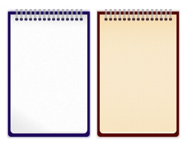 Vector notepad background element