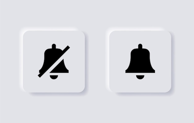 通知ベルアイコンアラームオフサイレントミュートリングシンボルウェブサイトウェブアプリuiモバイルアプリケーションアイコン