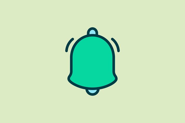 웹 사이트 앱 사용자 인터페이스에 적합한 UI 요소와 관련된 알림 아이콘 요소 인쇄 가능한 플래트 라인 아이콘 스타일 간단한 터 디자인 편집 가능