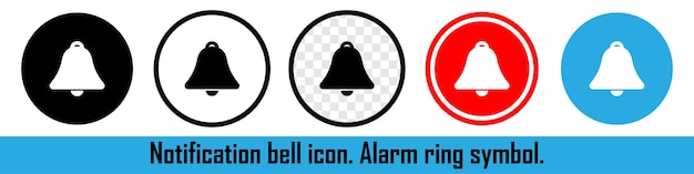 Notification sign A new message Notification bell System message Chat sign Vector