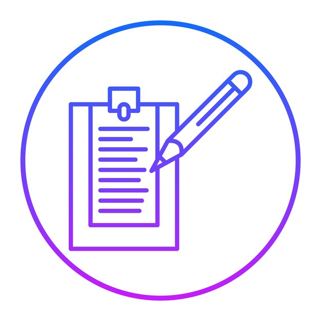 Vector notities maken vector illustratie