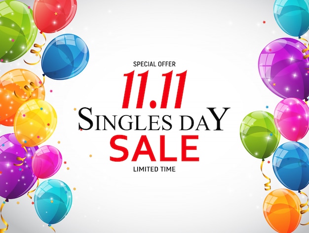 November 11 Singles Day Sale.