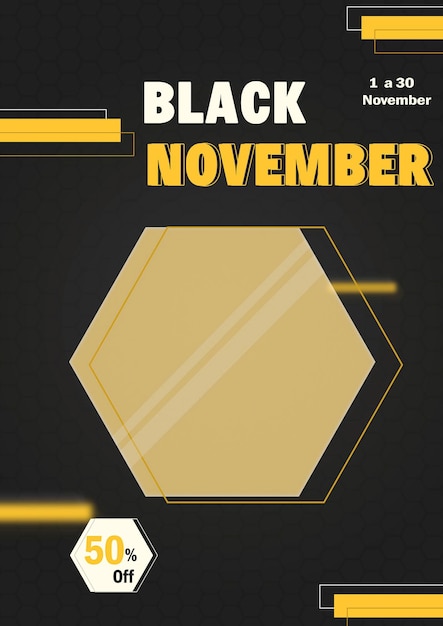 Vector november black