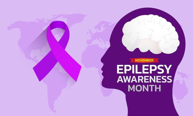 November is Nationale Epilepsie Awareness Month Purple Day