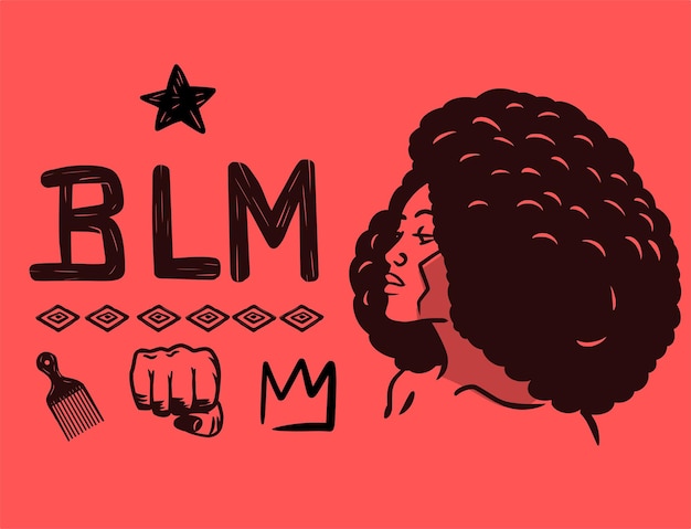 Novembermaand van zwart bewustzijn Black Lives Matter