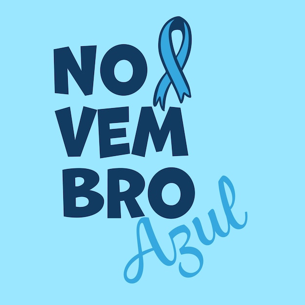 Vector novembro azul