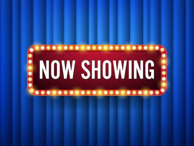 Now Showing Sign Template Now Showing Sign Template