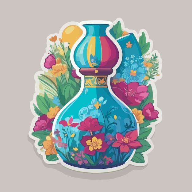 Nowruz cartoon vector