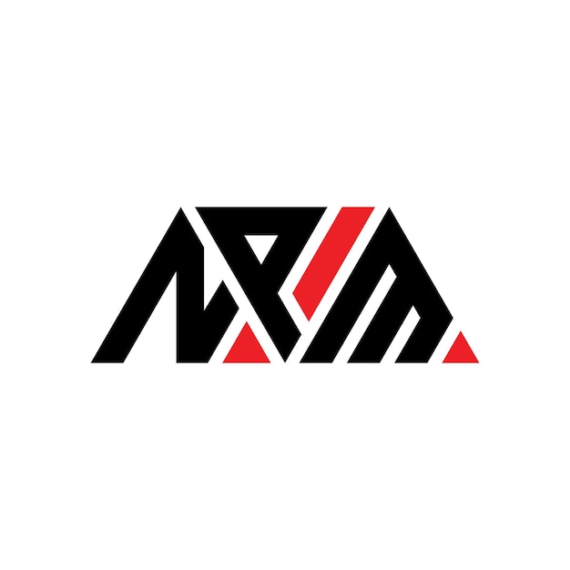 npm triangle letter logo design with triangle shape npm triangle logo design monogram npm triangle vector logo template with red color npm triangular logo simple elegant and luxurious logo npm