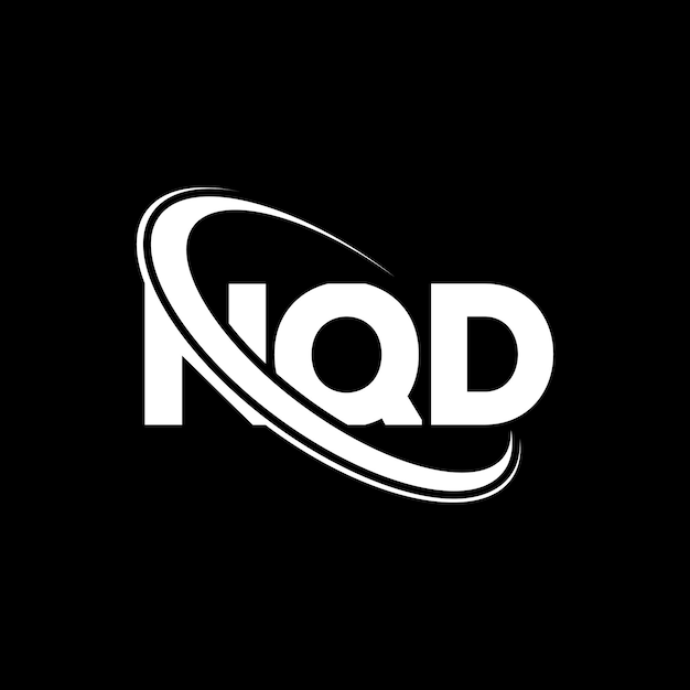 NQD ロゴ NQD 字母 NQD LEGAL LOGO デザイン イニシャル NQDロゴ 円と大文字のモノグラムで結びついたNQD 技術ビジネスと不動産ブランドのNQDタイポグラフィー