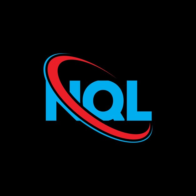 NQL logo NQL letter NQL letter logo ontwerp Initialen NQL logo gekoppeld aan cirkel en hoofdletters monogram logo NQL typografie voor technologie bedrijf en vastgoed merk