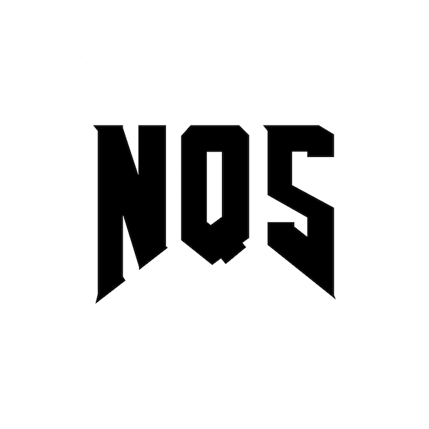 nqs letter logo design for technology company nqs logo design black and white color combination nqs logo nqs vector nqs design nqs icon nqs alphabet nqs typography logo design