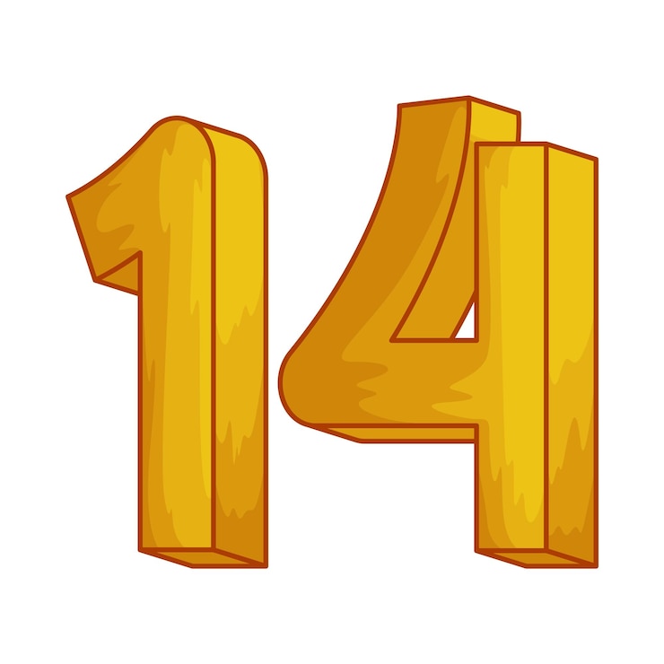 Vector number 14