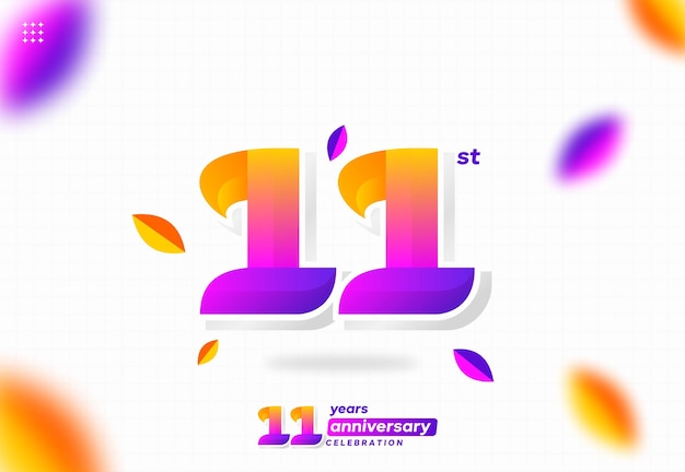 번호 20 로고 아이콘 디자인, 20번째 생일 로고 번호, 기념일 20