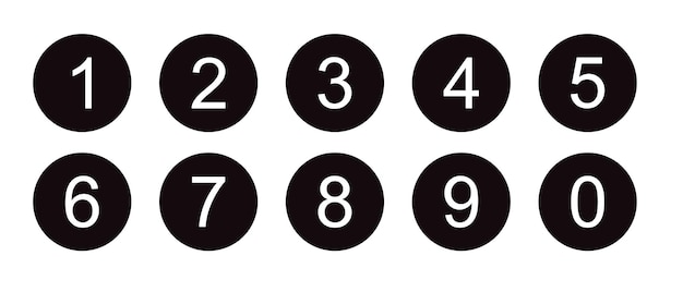 数字 3 は白い背景に描かれています