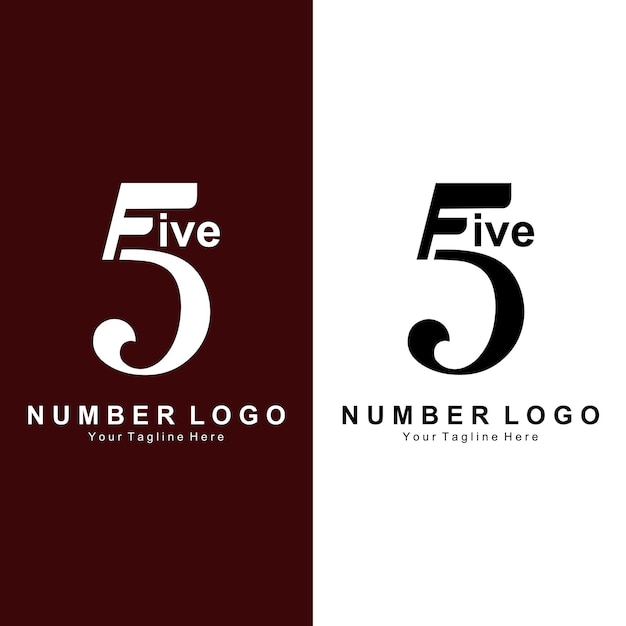 number 5 logo