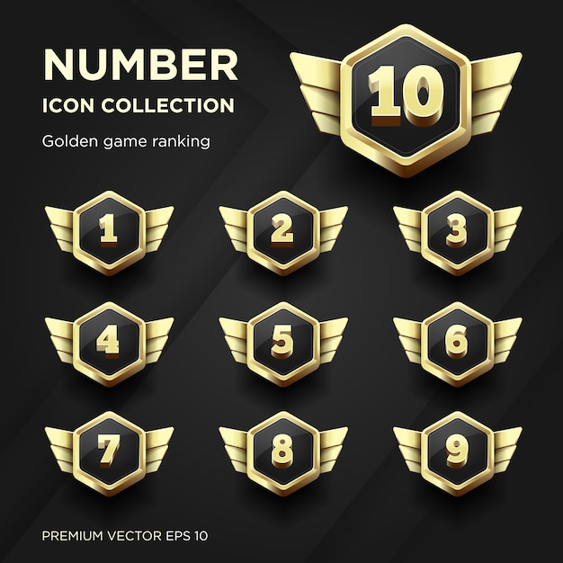 Number collection golden game ranking