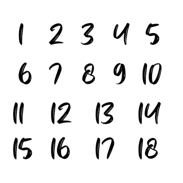 Number vector file