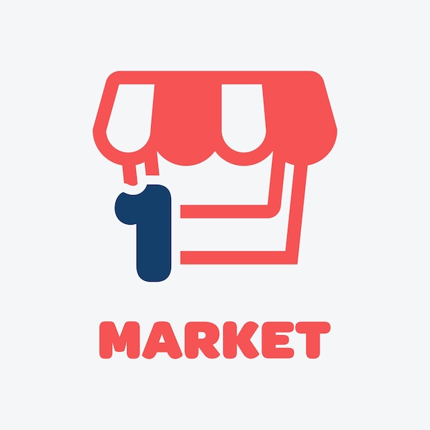 Numeric 1 Market Logo