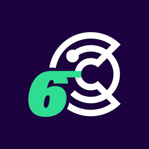 Numeric 6 Crypto Logo