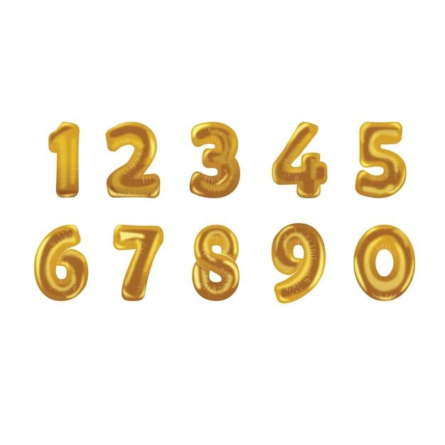 NUMEROS GOLD (숫자 금)