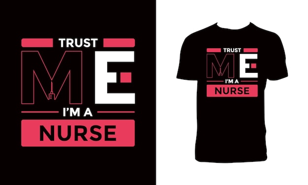 Nurse Calligraphy T Shirt Design