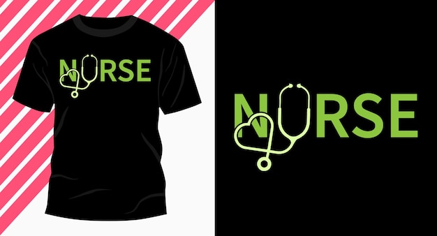 간호사 의사 의료 티셔츠 디자인