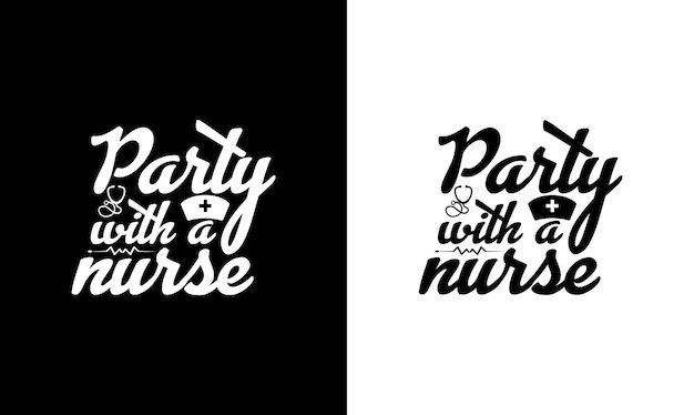 Nurse Quote T shirt design, typography