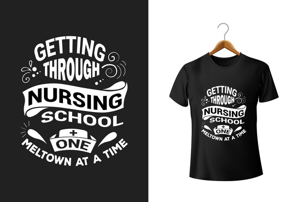 Nurse Quotes tshirt design