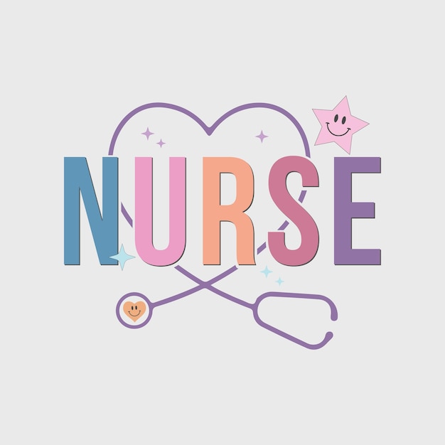 Vector nurse sublimation design bundle