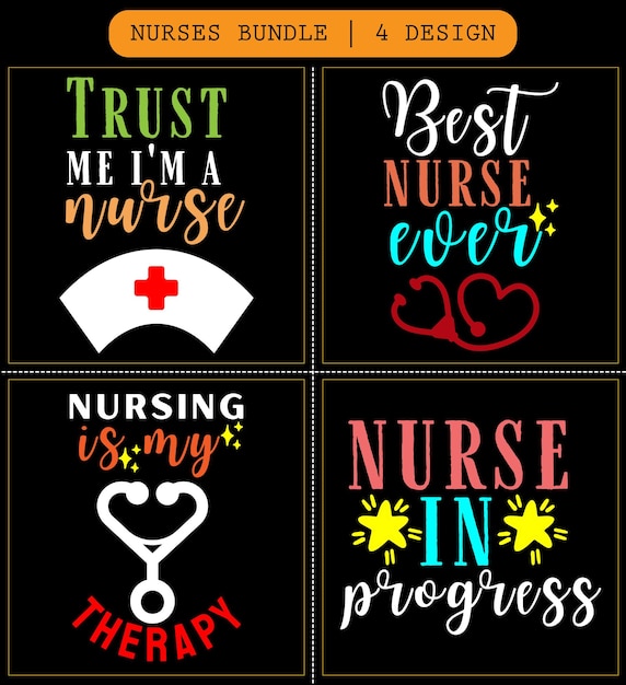 Nurse svg bundle nurse svg file nurse svg cricut nurse typography vector design nurse gifts