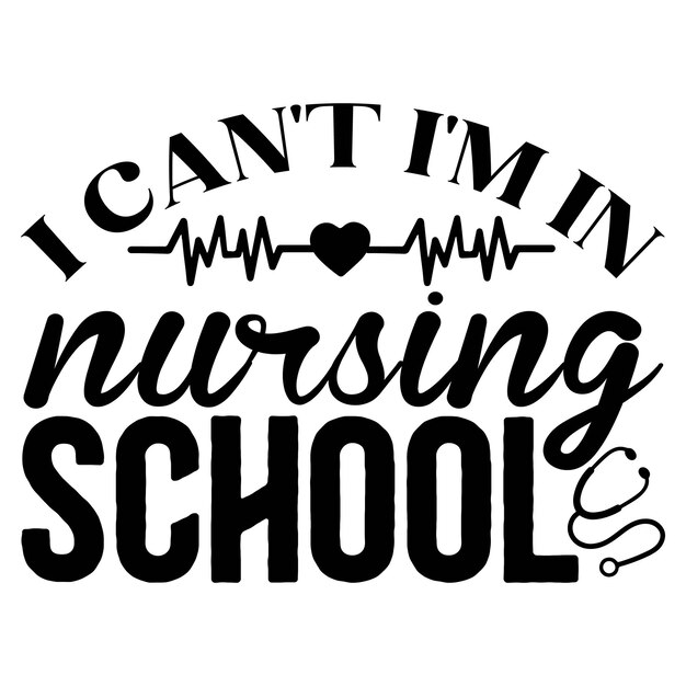 Vector nurse svg design