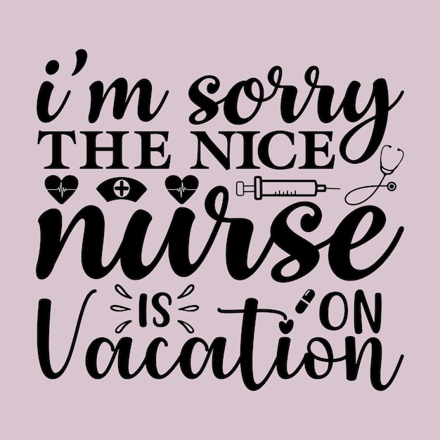 Nurse SVG Design