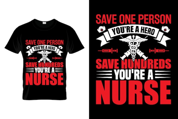 Vector nurse t shirt 20