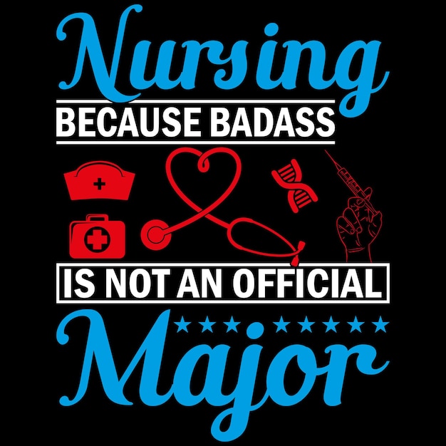 Nurse t shirt design