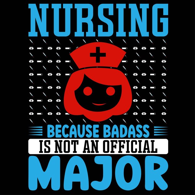 Nurse t shirt design