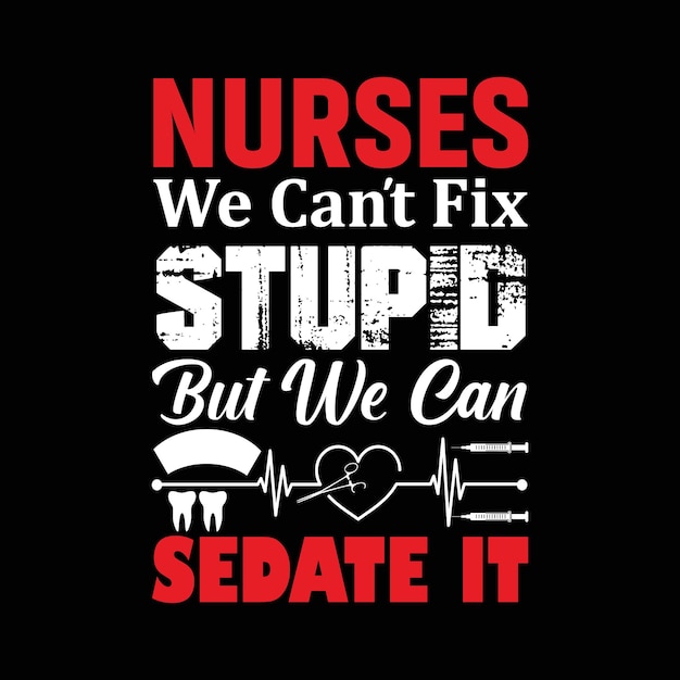 дизайн футболки медсестры