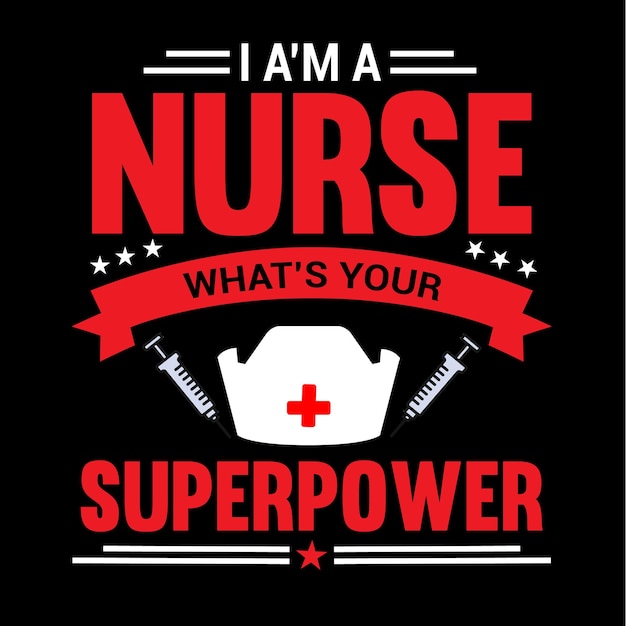 Nurse t-shirt design