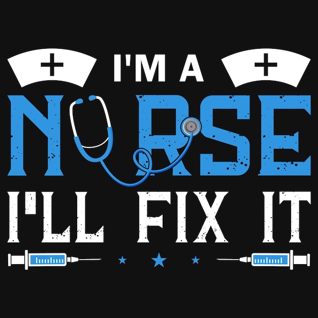 Nurse tshirt design