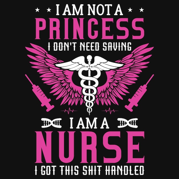 Nurse tshirt design