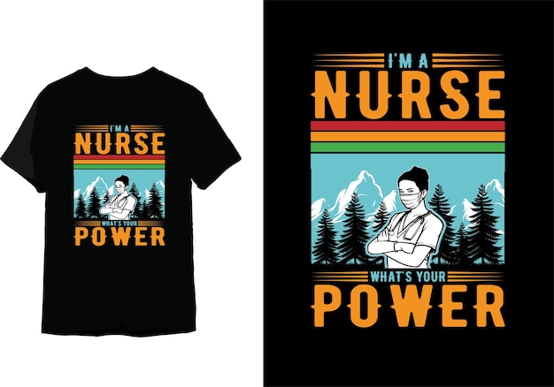 Nurse TShirt Design