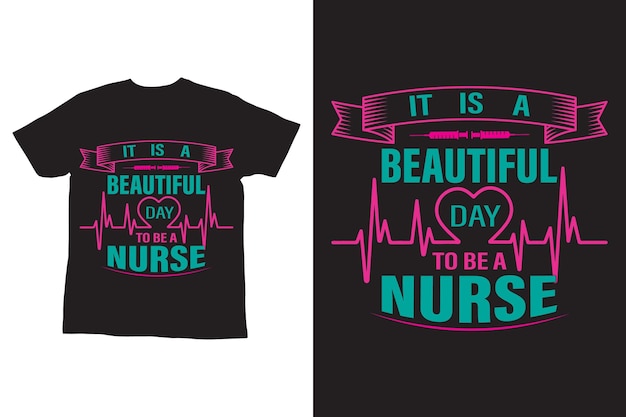 Nurse tshirt design