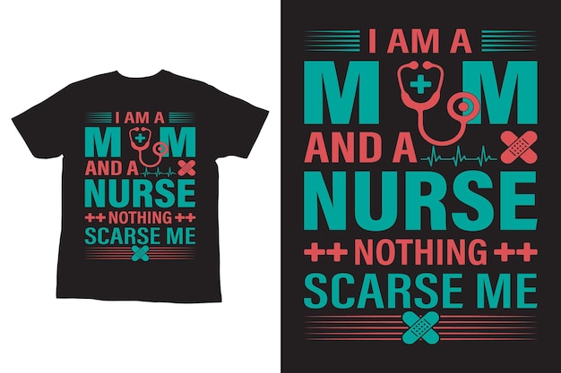 Nurse tshirt design