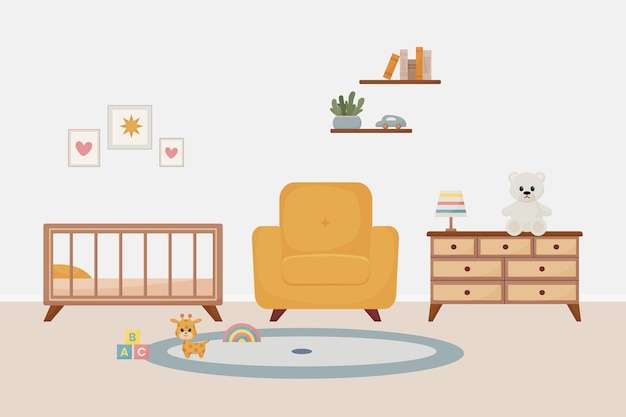 Интерьер детской комнаты мебель и аксессуары для детской детской комнаты современный дизайн интерьера