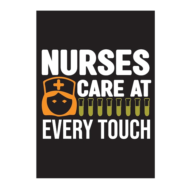 Vector nurses t shirt design