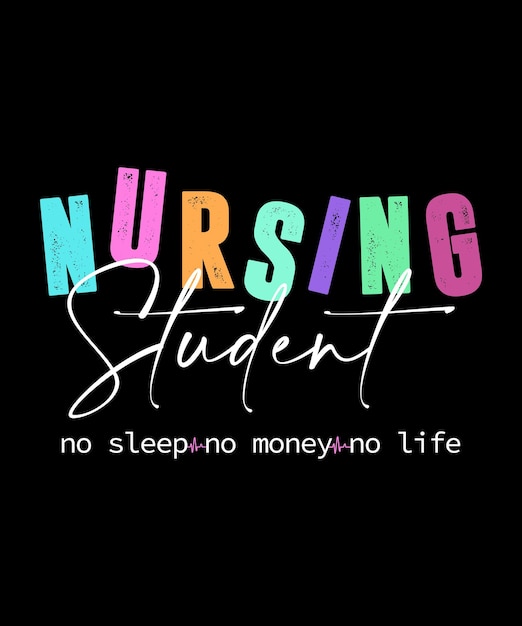 Nursing School Shirt Design