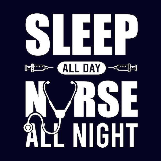 Nursing TShirt Design