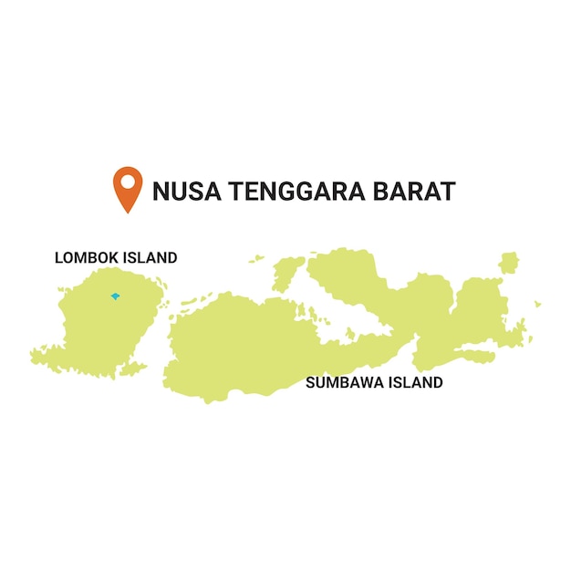 Vector nusa tenggara barat